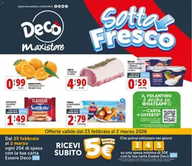 Anteprima del volantino Decò MaxiStore - Casamassima catalogo valido a partire dal 23.02.2026