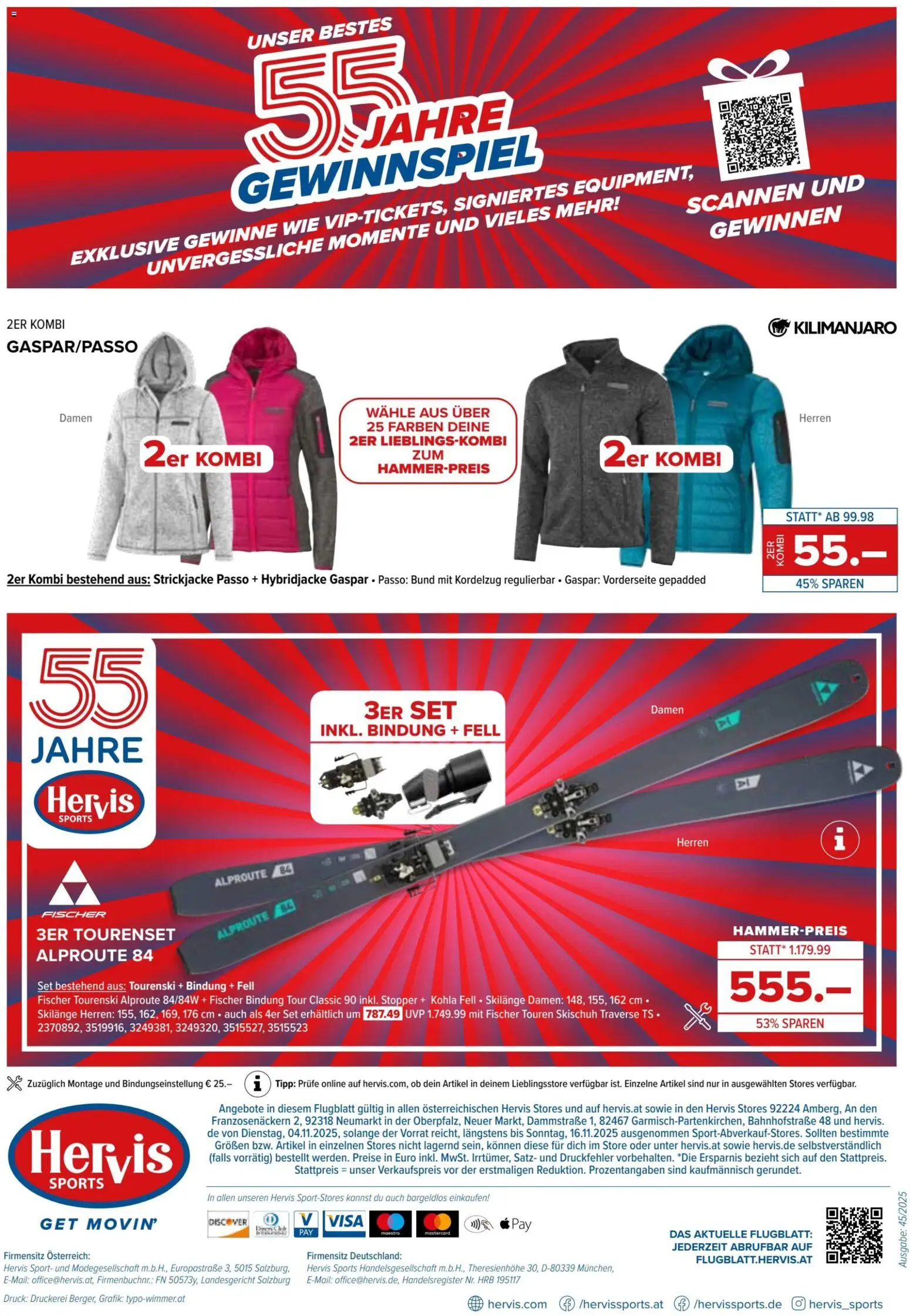 Hervis Angebote gültig ab 04.11.2025 | Seite: 12 | Produkte: Strickjacke