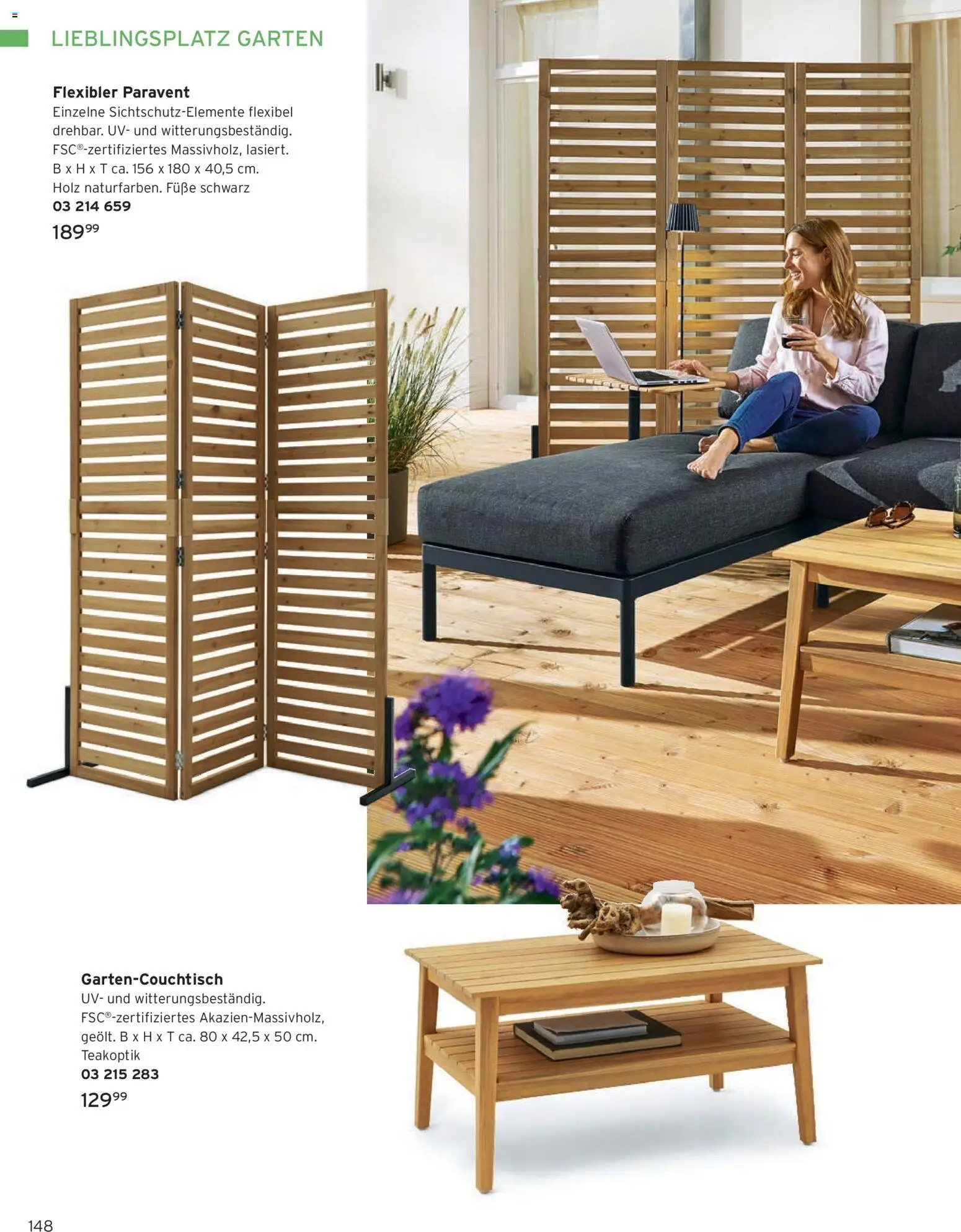 Tchibo Katalog Frühling – gültig ab 24.03.2026 | Seite: 148 | Produkte: Paravent