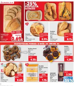 KLARA Krušne mrvice, 500 g - Pregled kataloga iz trgovine Kaufland, vrijedi od 22.10.2025 | Stranica: 12