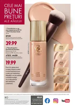 Ofertele Oriflame valabile de la 04.03.2026 | Pagină: 164 | Produse: Fond de ten, Serum