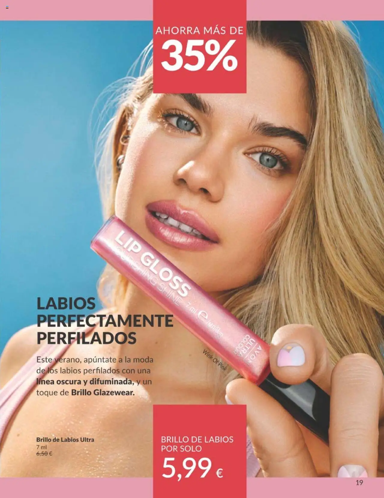 Catálogo AVON campaña 7 │ válido desde el 01.07.2025 | Página: 19 | Productos: Brillo de labios