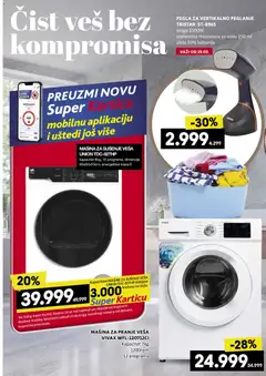 Roda katalog Naj naj ponuda za vaš dom - pregled Roda kataloga - važi od 12.03.2026 | Strana: 18 | Proizvode: Pegla, Mašina za pranje veša, Mašina za sušenje veša