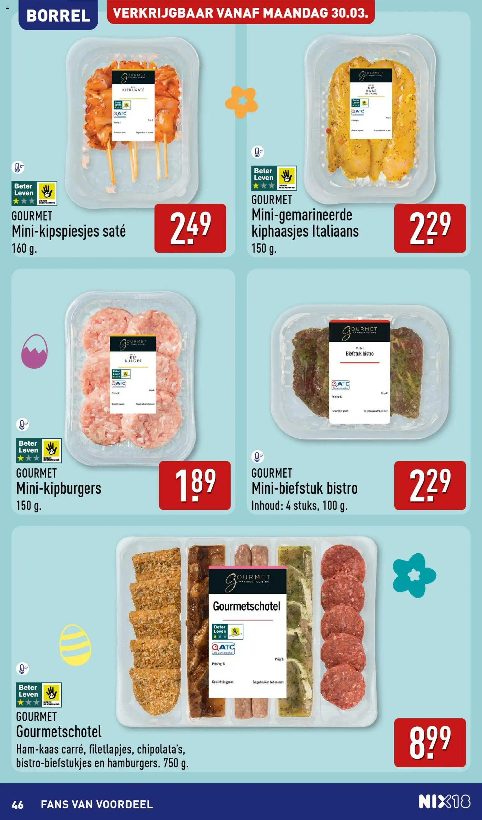 {H1} | Pagina: 46 | Producten: Boter, Biefstuk, Gewicht