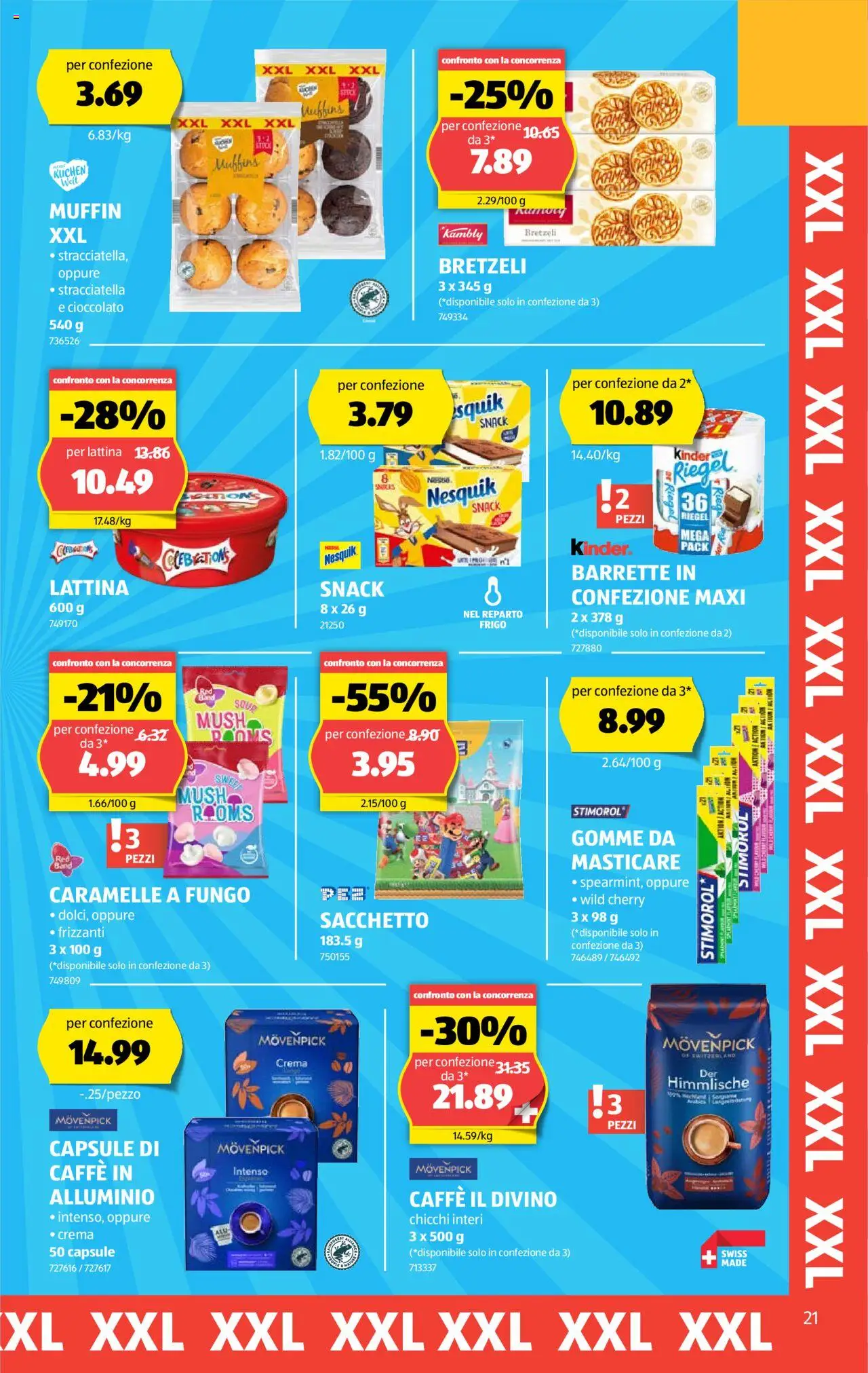 Aldi Volantino ab 14.08.2025 | Seite: 21 | Produkte: Celebrations