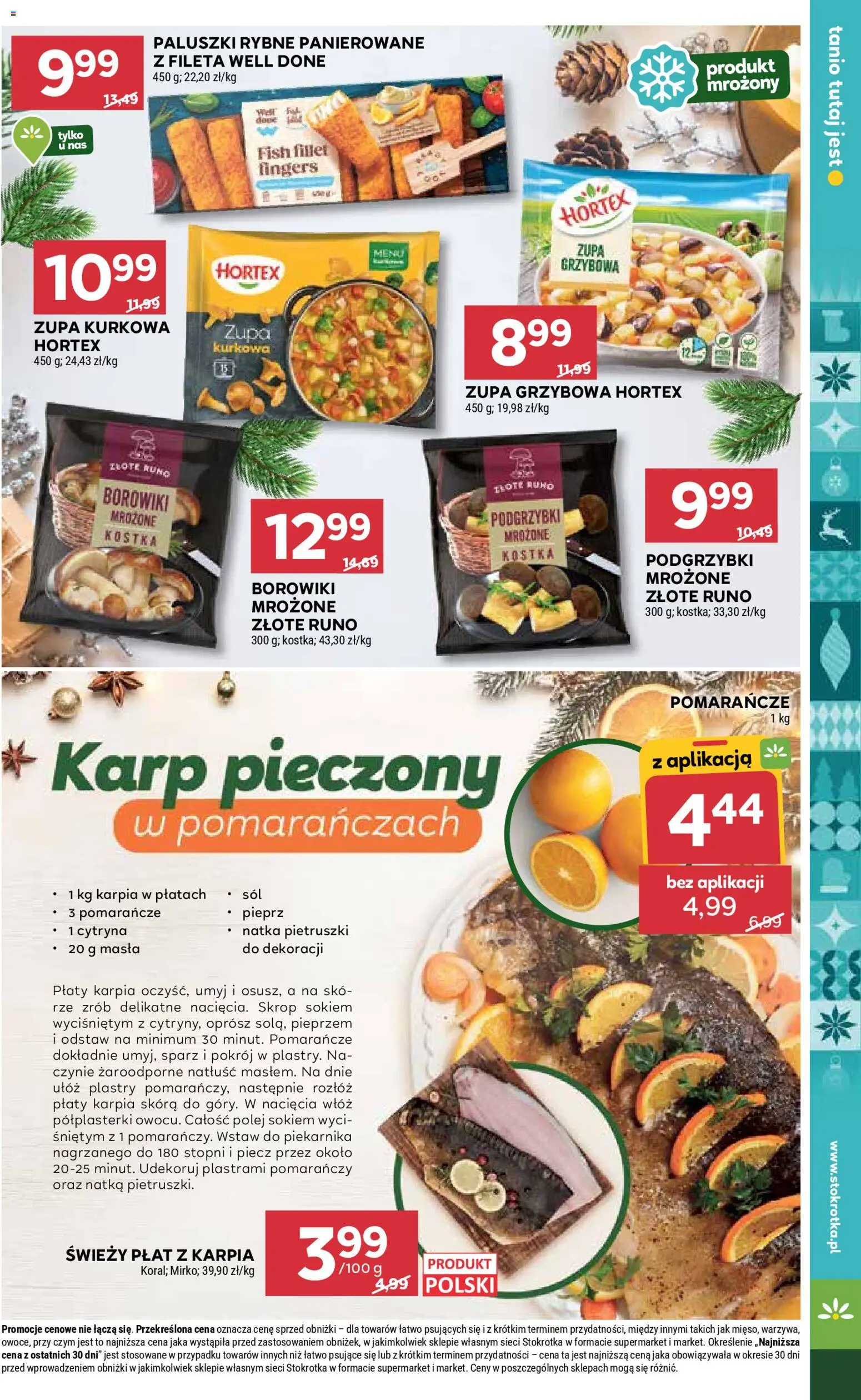 Stokrotka Gazetka od 04.12.2025 | Strona: 39 | Produkty: Stokrotka, Paluszki rybne, Sól, Pieprz