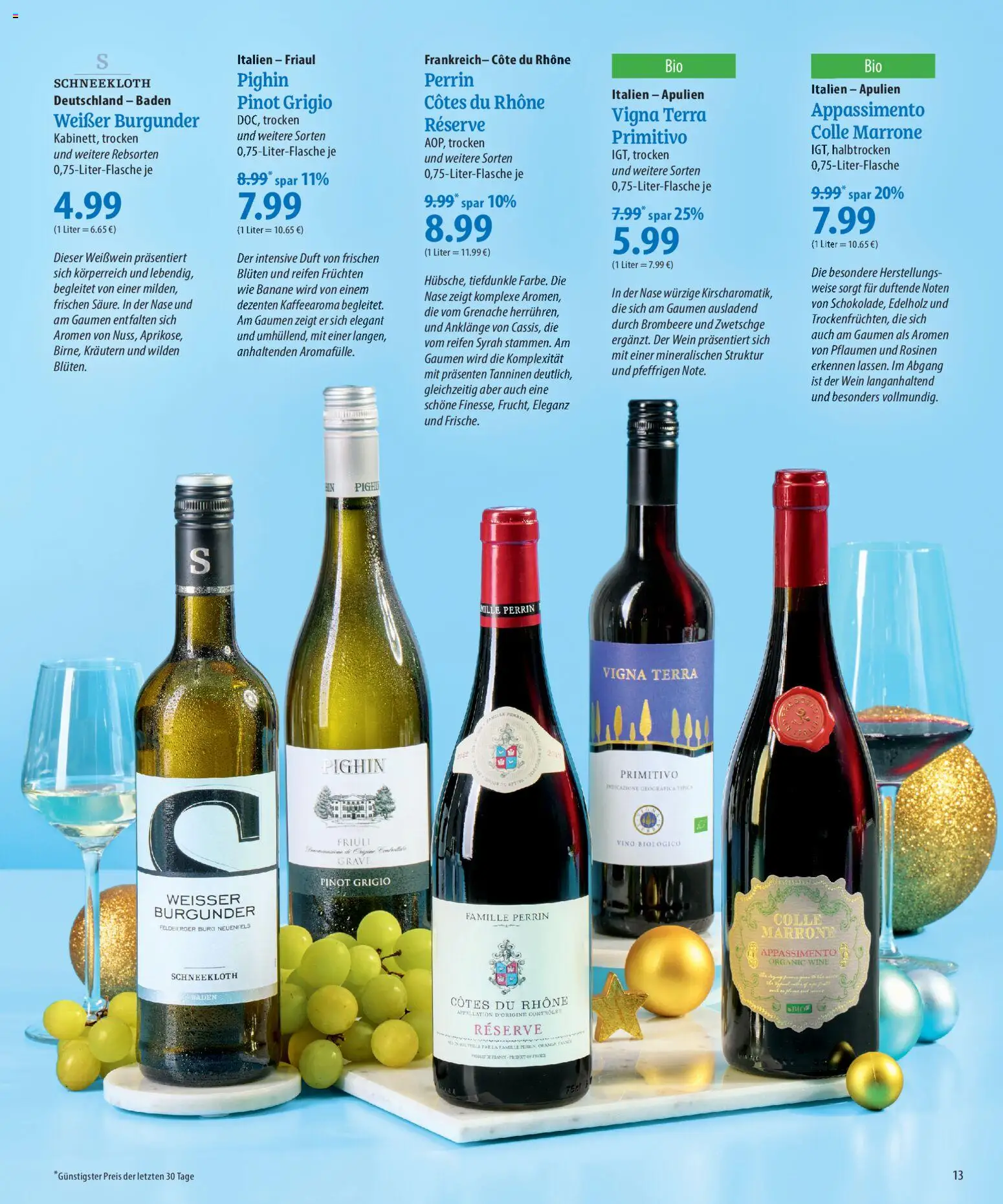 Famila Frohes Festessen – gültig ab 15.12.2025 | Seite: 13 | Produkte: Pflaumen, Duft, Rosinen, Wein