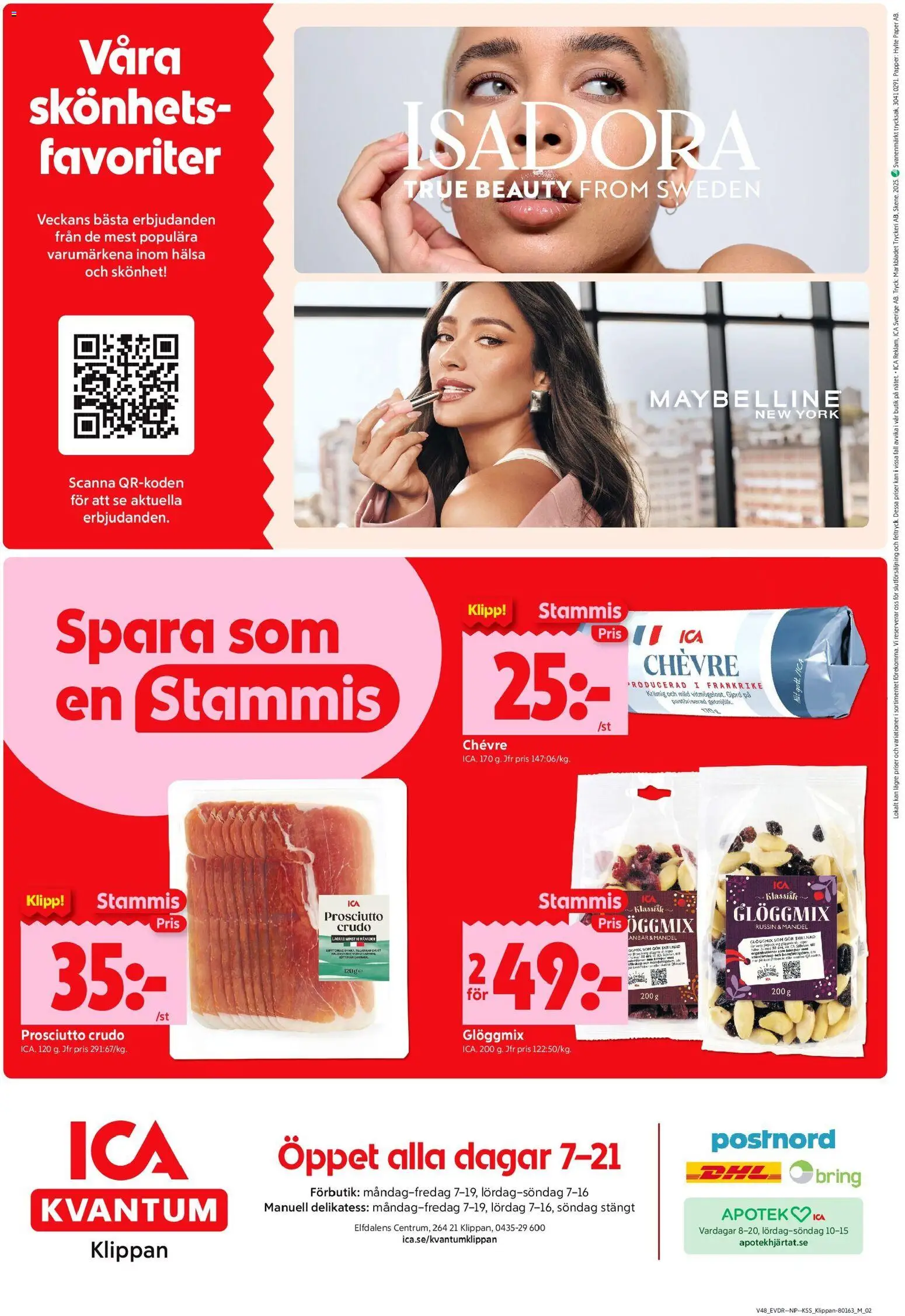 ICA Kvantum reklamblad aktuell från 24.11.2025 | Sida: 12 | Produkter: Vin, Papper