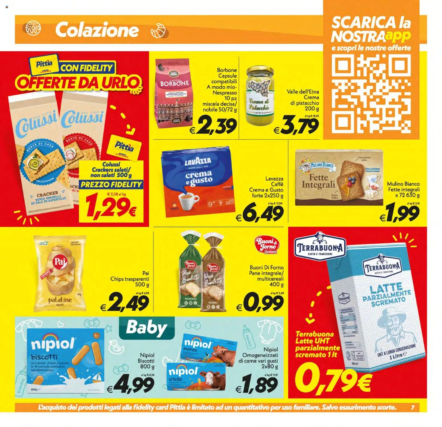 Volantino SuperConveniente del 17.03.2026 | Pagina: 7 | Prodotti: Crema, Sale, Latte, Forno