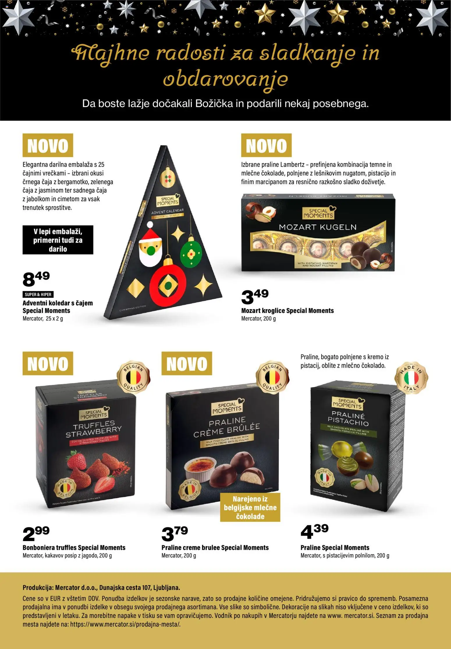 Novi Mercator katalog ponudbe – veljaven od 13.11.2025 | Stran: 16 | Izdelki: Bonboniera