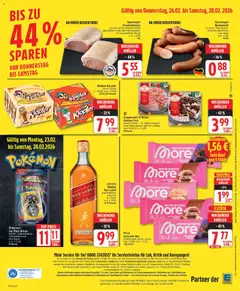 Elli Markt - Broschüre ab 23.02.2026 gültig | Seite: 16 | Produkte: Bockwurst, Bauerngut, Schweinerucken, Johnnie walker