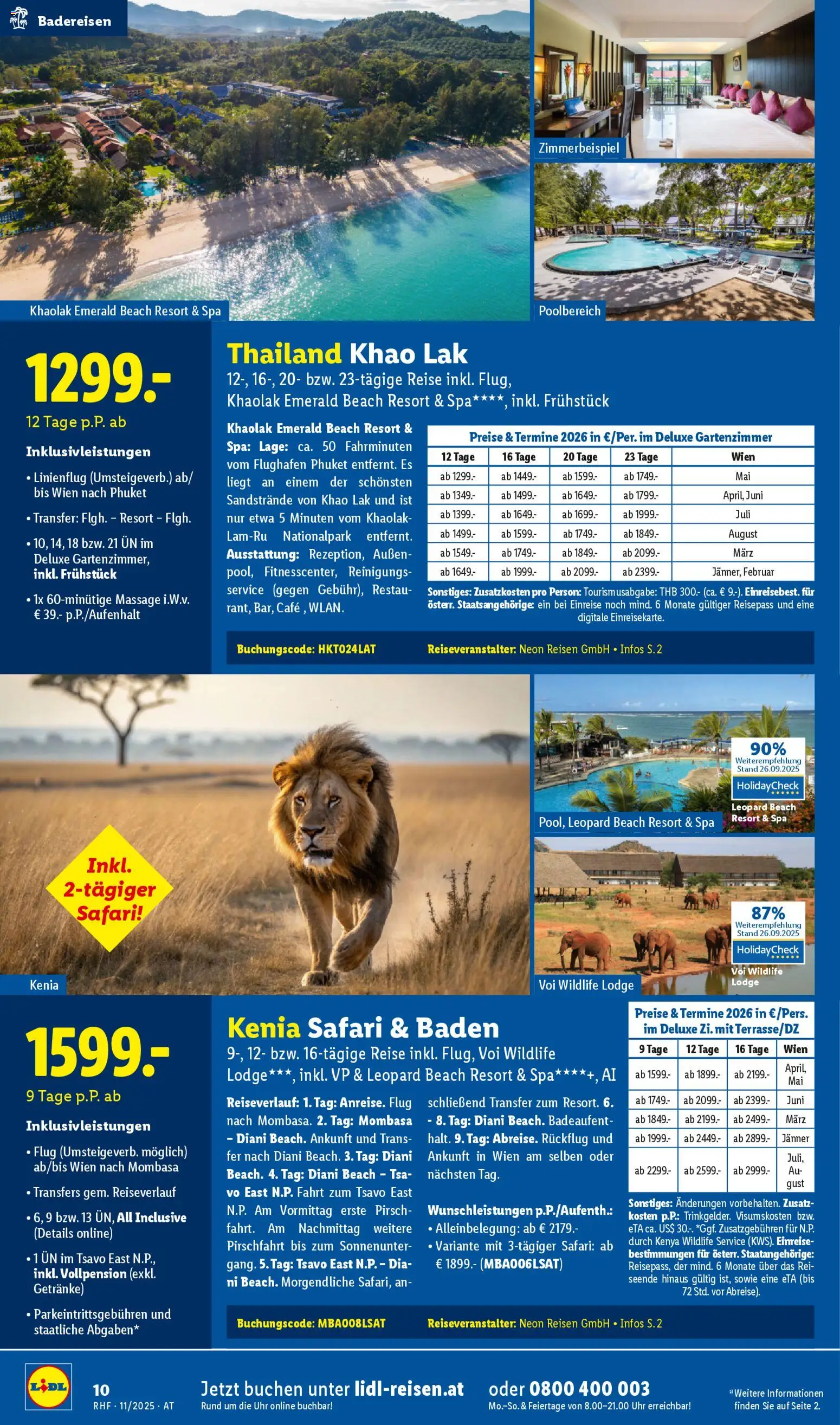 Lidl Reise - Highlights gültig ab 29.10.2025 | Seite: 10 | Produkte: Uhr