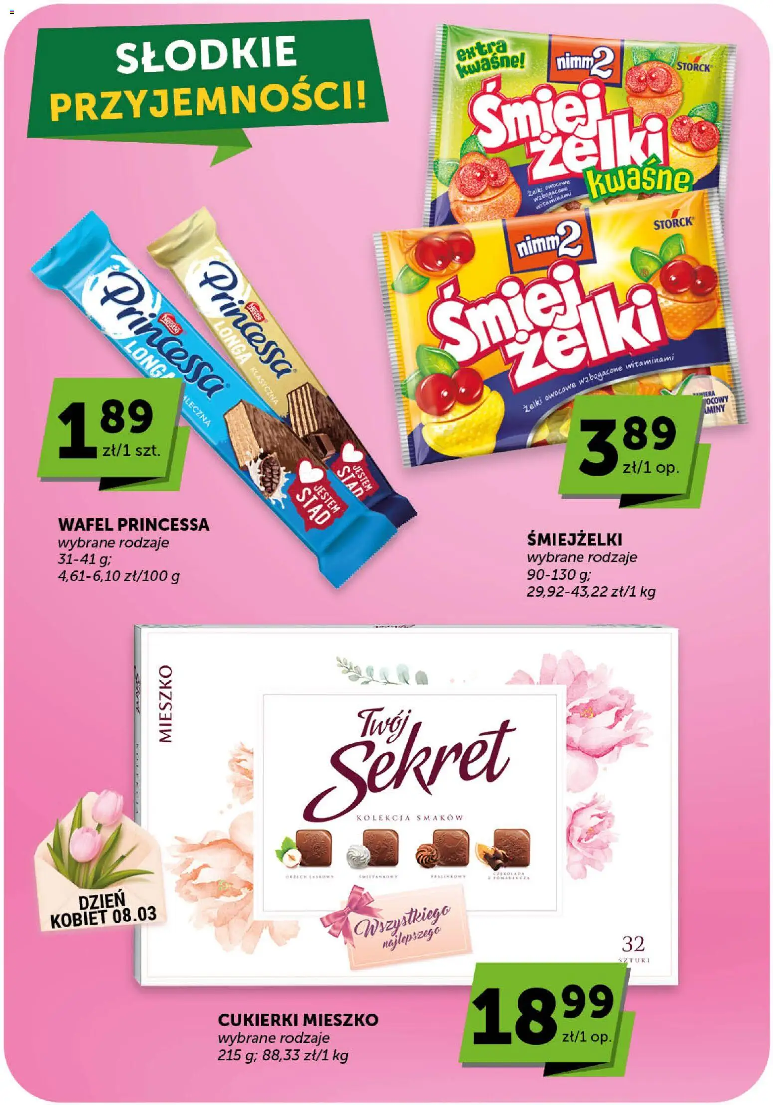 ABC gazetka - Minimarket od 05.03.2026 | Strona: 11 | Produkty: Żelki, Cukierki