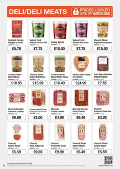 Preview of Booker Wholesale - Winter Catering News 2026 valid from 07.01.2026 | Page: 72