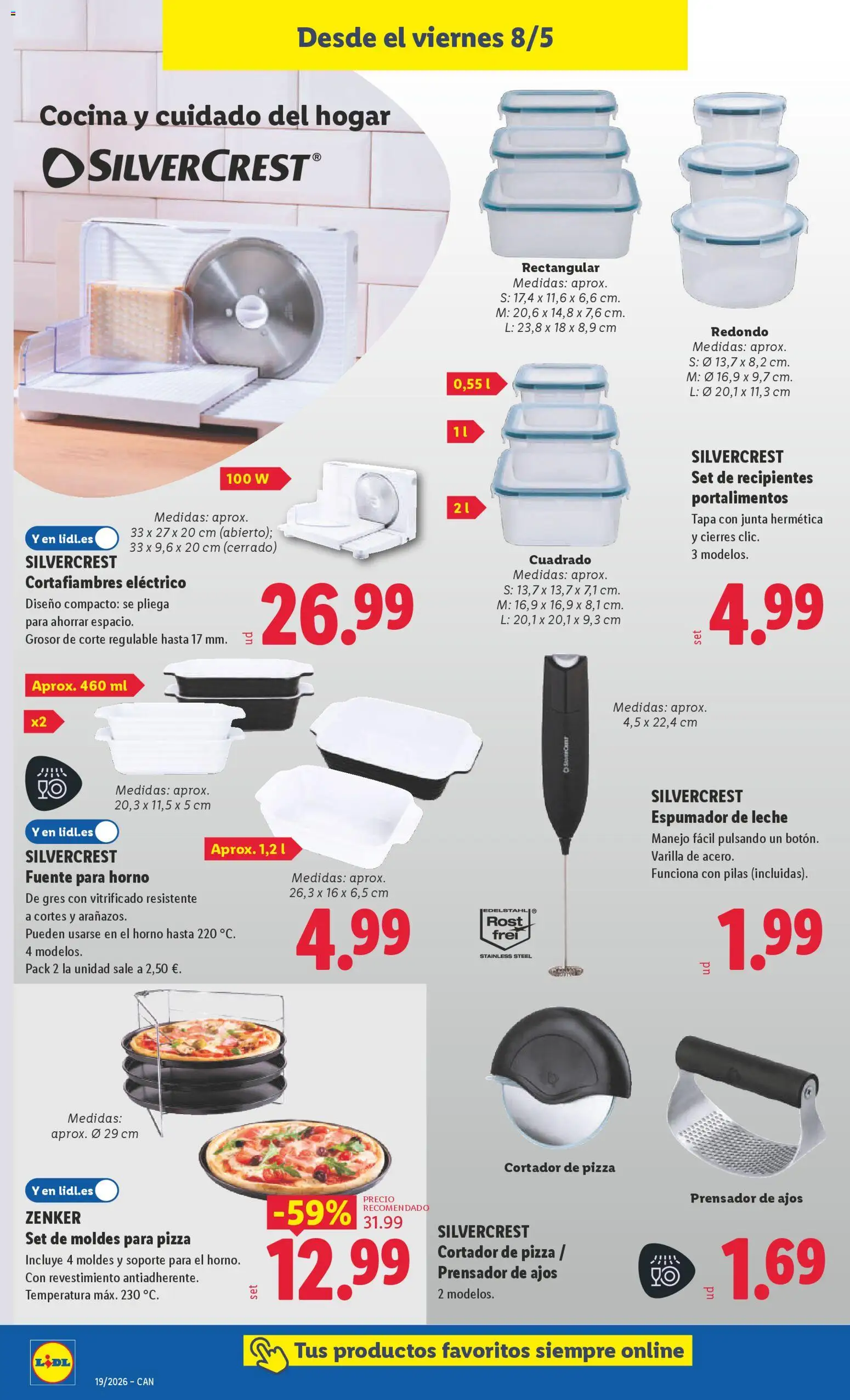 Lidl folleto de bazar │ válido desde el 04.05.2026 | Página: 24 | Productos: El horno, Leche, Pan, Βύσμα τροφοδοσίας