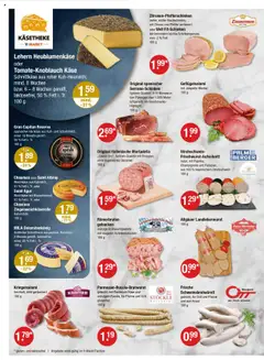 V-Markt - Hallertau/Oberpfalz - gültig ab dem 31.07.2025 | Seite: 2 | Produkte: Grill, Käse, Champignons, Zitrone