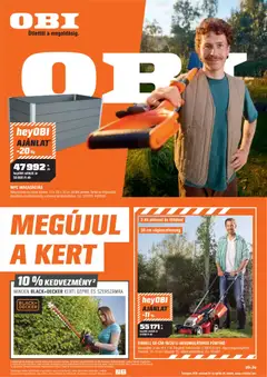 OBI akciós újság Nyíregyháza - amely érvényes a következő dátumtól: 31.03.2026