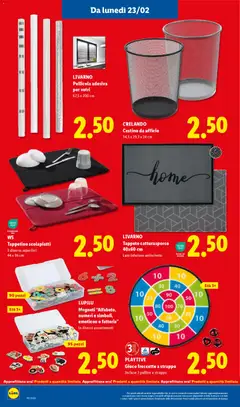 Anteprima del volantino W5 Tappetino scolapiatti, 2 diverse superfici 44 x 36 cm valido a partire dal 23.02.2026 | Pagina: 34