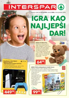 Katalog igračke Interspar - Pregled kataloga iz trgovine Interspar, vrijedi od 22.10.2025