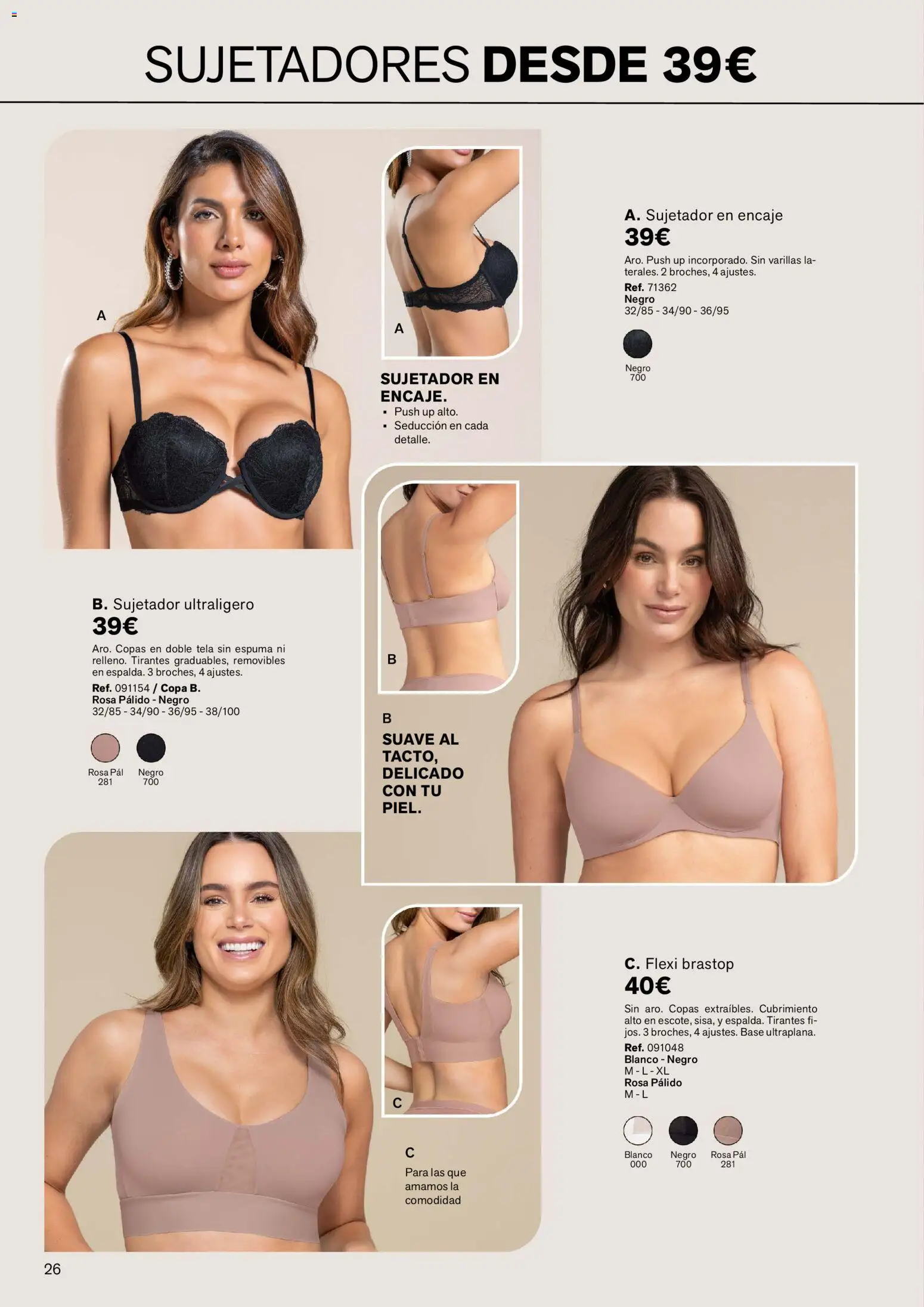 Leonisa folleto │ válido desde el 01.03.2026 | Página: 28 | Productos: Sujetador en encaje