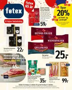 Føtex - Tilbudsavis gyldig fra 03.10.2025