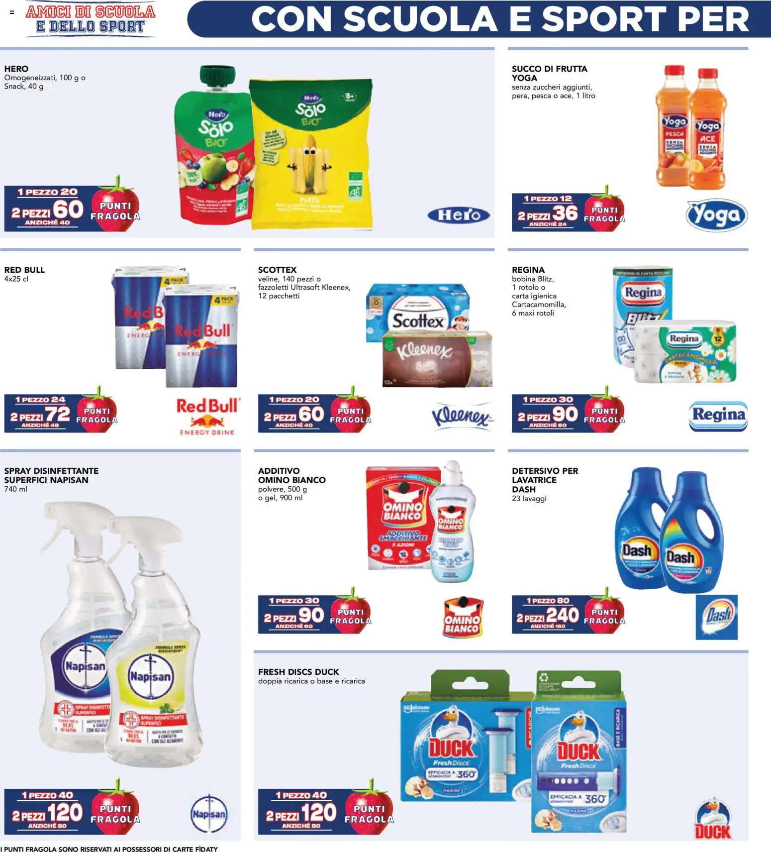 Volantino Esselunga S del 07.11.2025 | Pagina: 26 | Prodotti: Spray disinfettante, Succo, Frutta, Succo di frutta