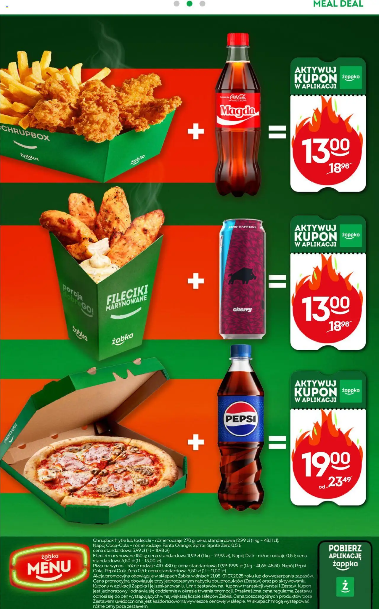 Żabka Gazetka od 21.05.2025 | Strona: 61 | Produkty: Pizza