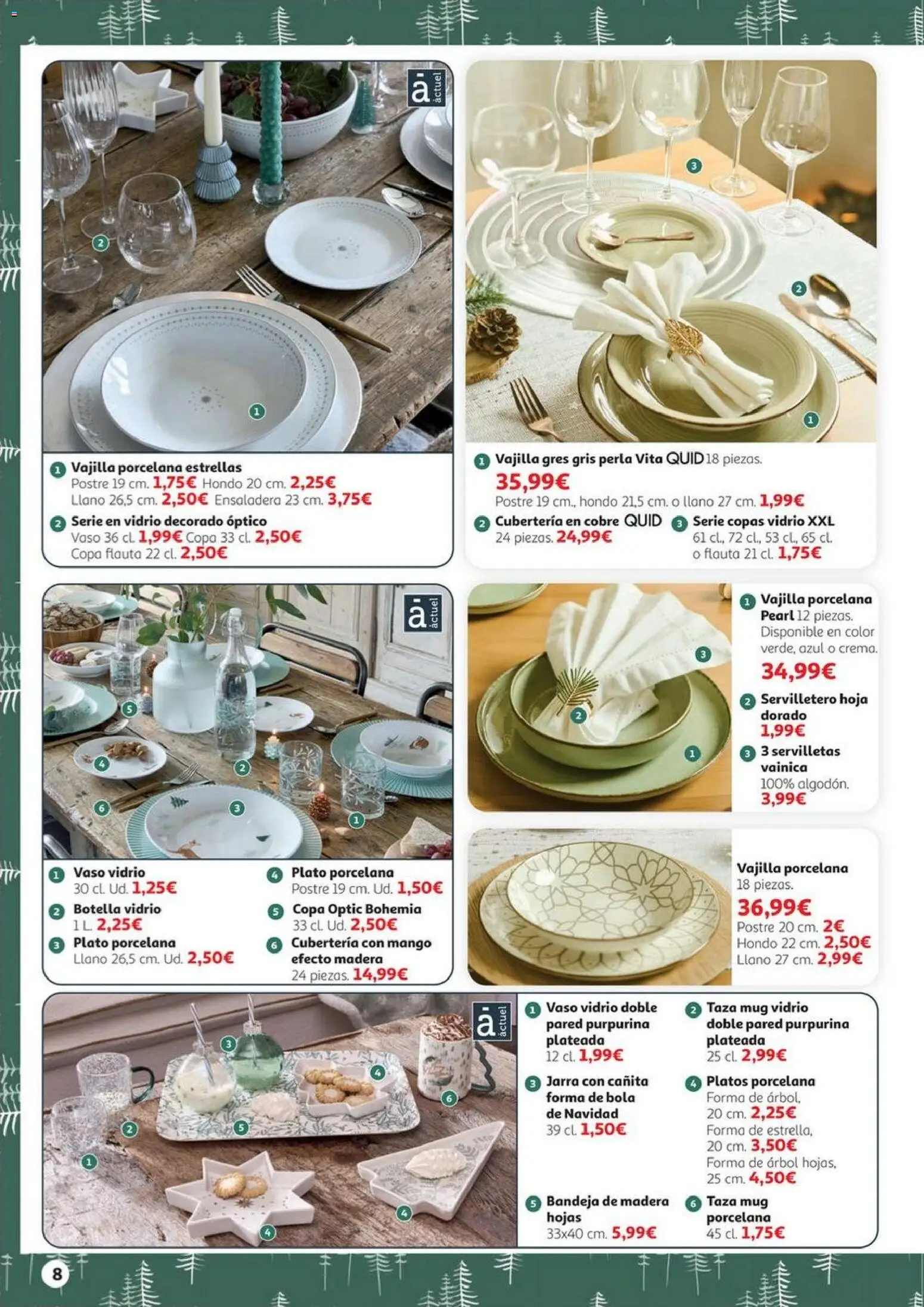 Alcampo - Decoración Navidad HP │ válido desde el 06.11.2025 | Página: 8 | Productos: Βρεφικό κρεβάτι, Ρούτερ, Bandeja, Cubertería