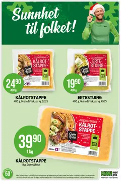 Forhåndsvisning av Kiwi kundeavis gyldig fra 08.12.2025 | Side: 21