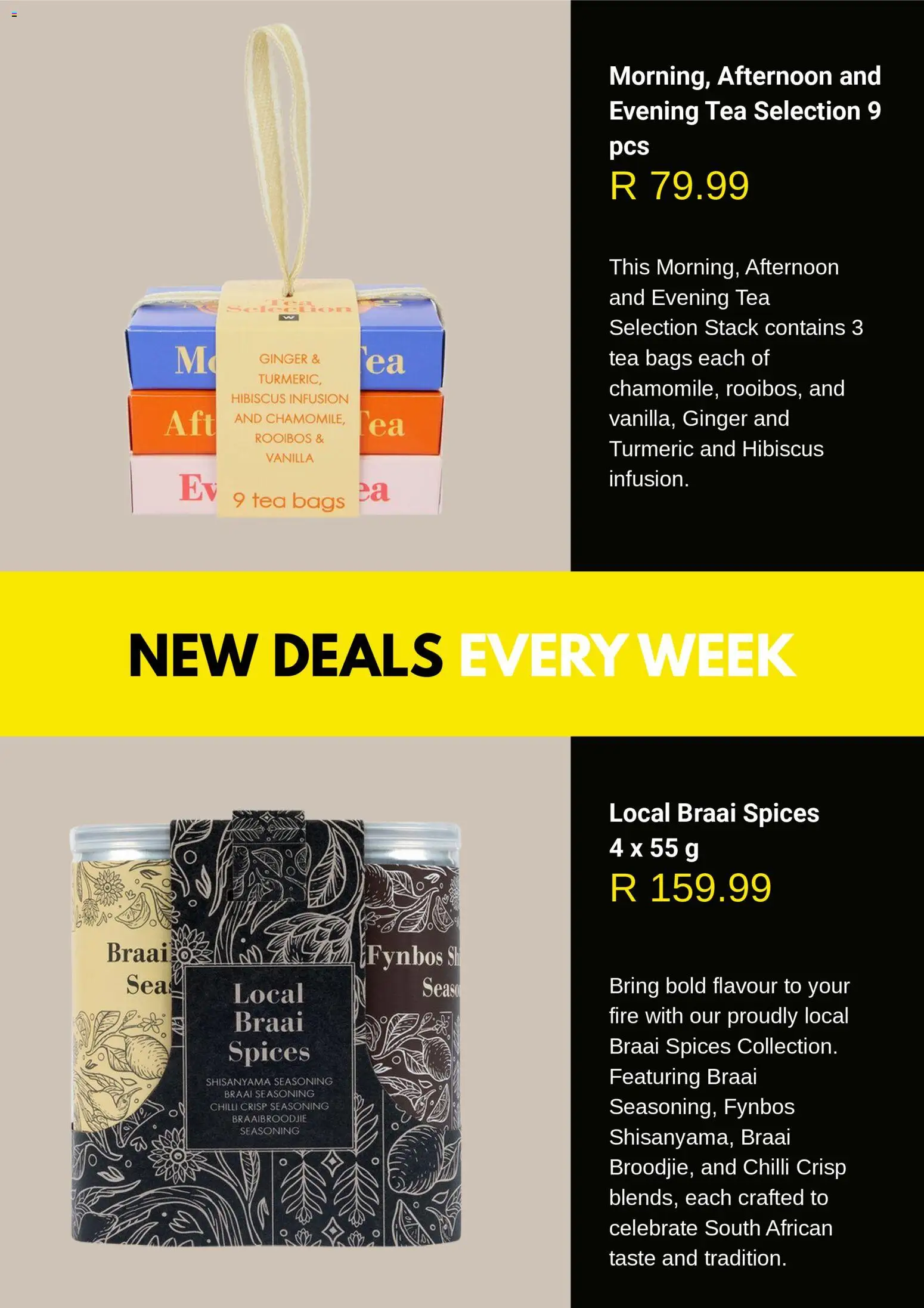 New Woolworths catalogue – valid from 29.11.2025 | Page: 3 | Products: Tea, Seasoning, Spices, Chilli