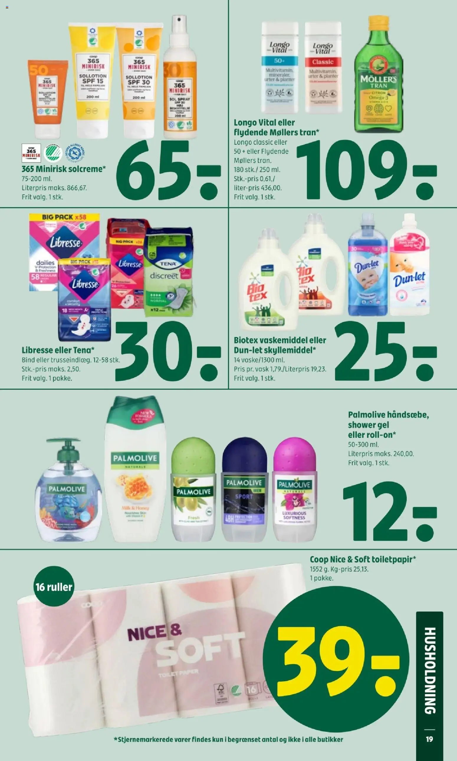 Coop 365 tilbudsavis – gyldig fra 09.04.2026 | Side: 21 | Produkter: Toilet
