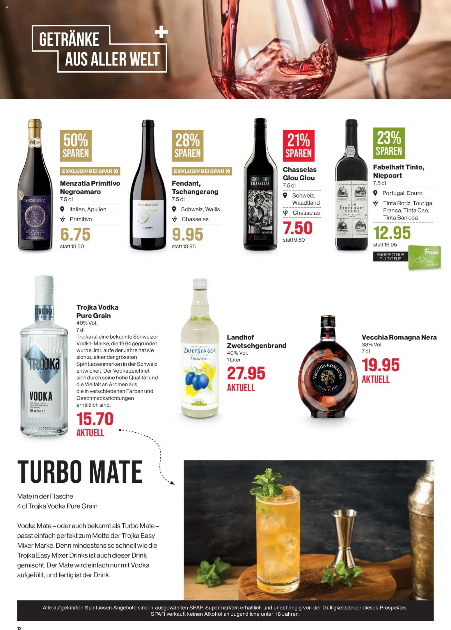 SPAR Aktionen – gültig ab 22.01.2026 | Seite: 12 | Produkte: Zwetschgen, Mixer