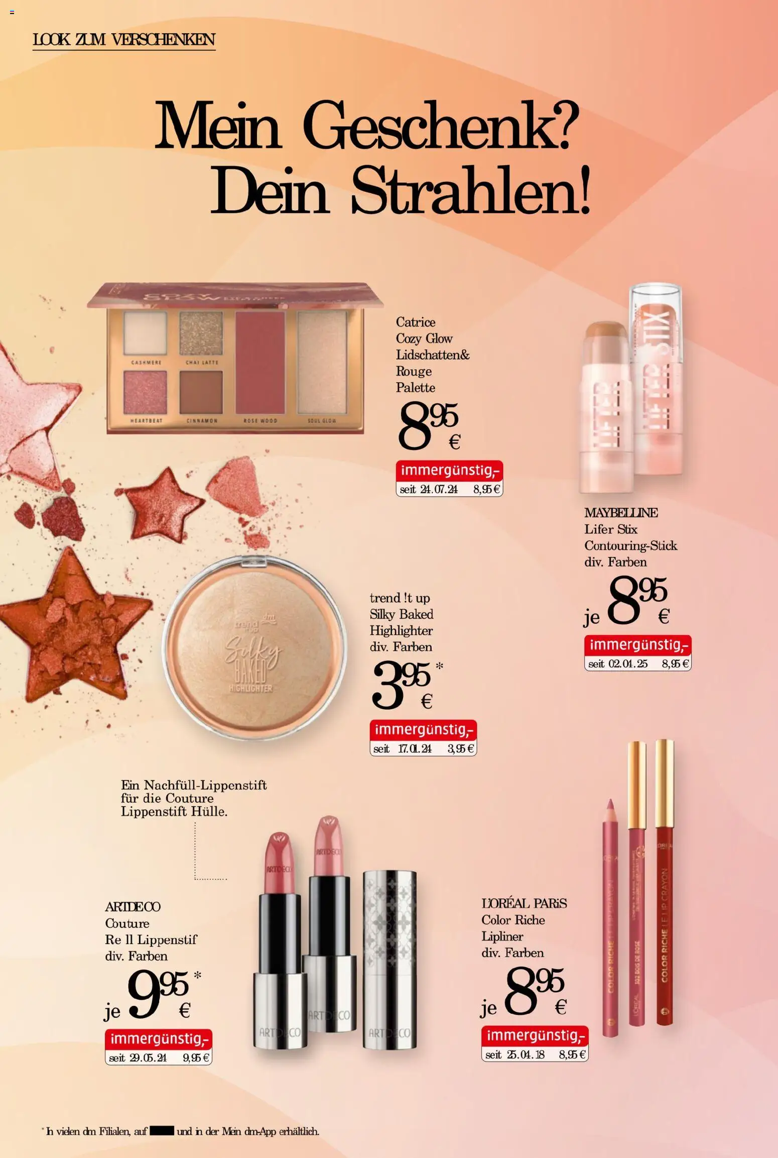 dm drogerie markt Journal November 2025 gültig ab 06.11.2025 | Seite: 8 | Produkte: Rouge, Lippenstift