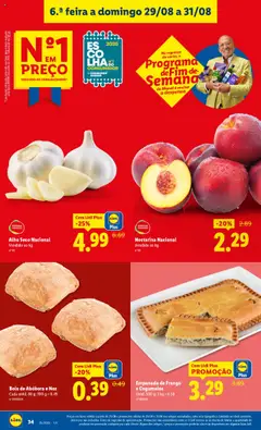 Bola de Abóbora e Noz, Each unit. 80 g; 100 g = 0.49 │ válido de 25.08.2025 | Página: 34