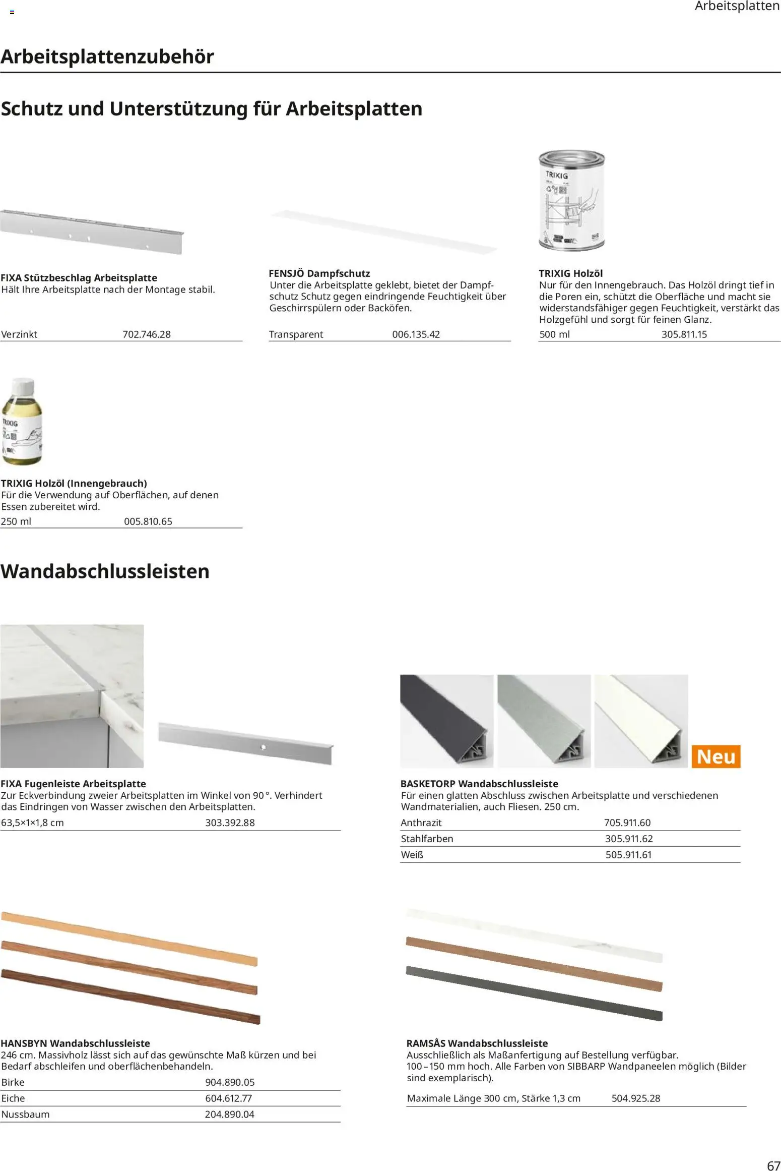 Ikea Küchen – gültig ab 30.09.2025 | Seite: 67 | Produkte: Bilder, Wasser