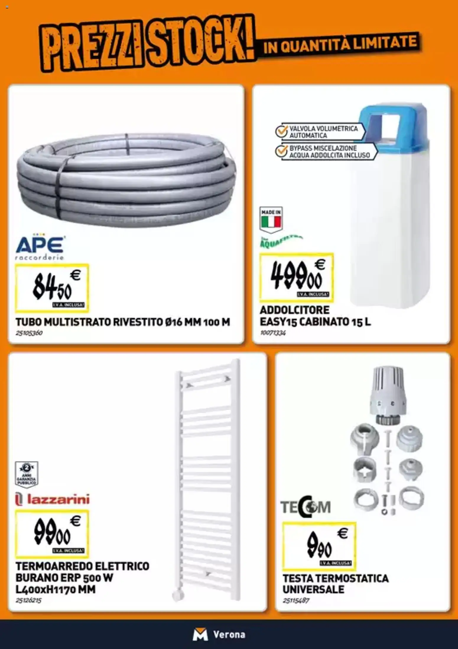 Volantino TECNOMAT del 19.02.2026 | Pagina: 6 | Prodotti: Acqua, Tubo