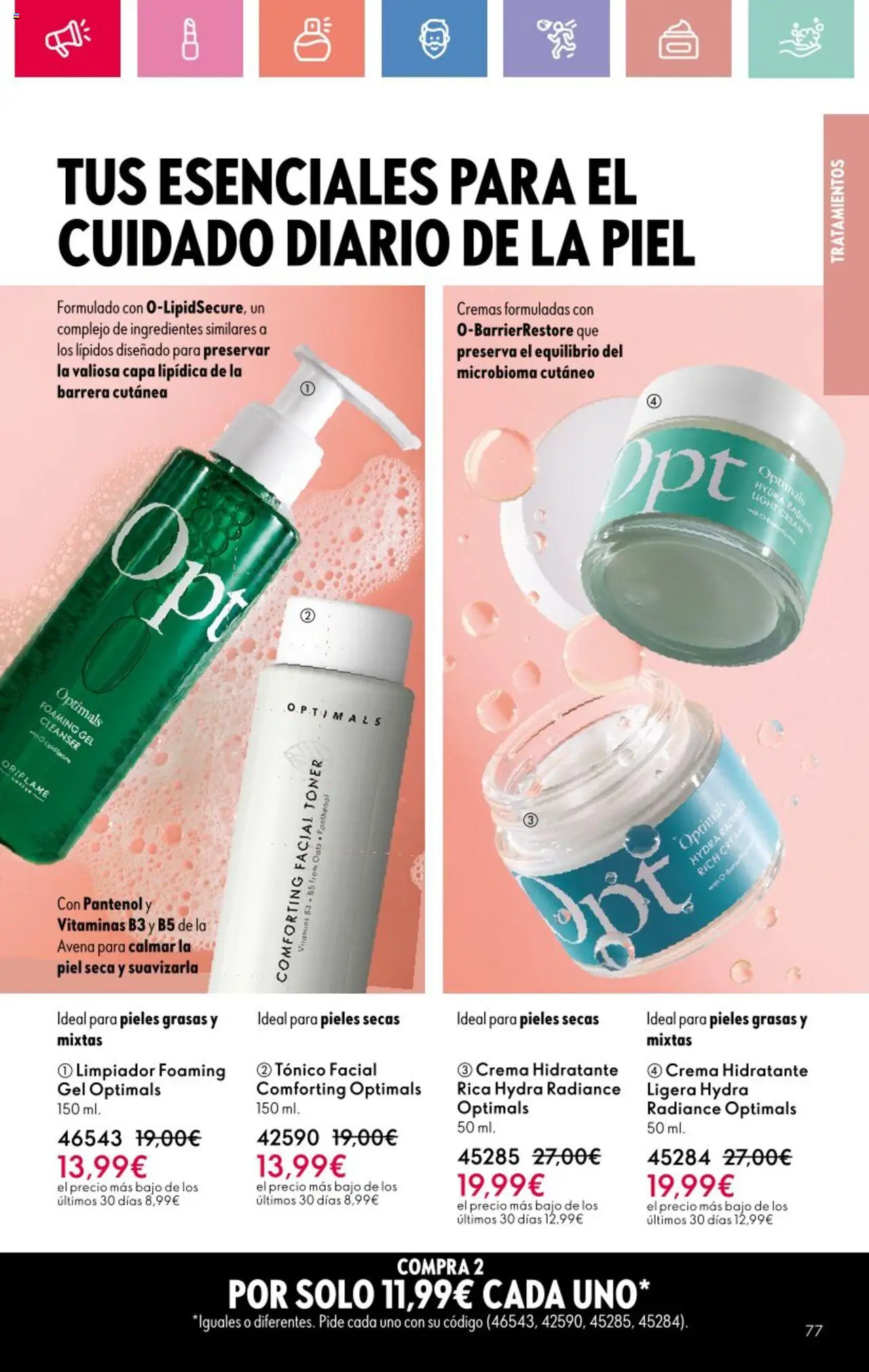 Oriflame - Catálogo Campaña 12 │ válido desde el 24.08.2025 | Página: 77 | Productos: Κρεμάστρα, Crema, Crema hidratante