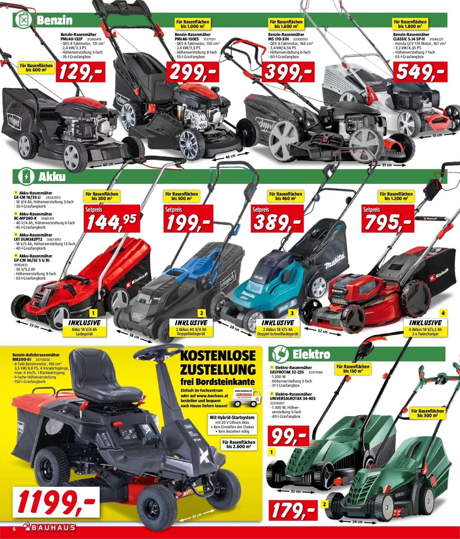 Bauhaus Prospekt aktuell gültig ab 01.04.2026 | Seite: 6