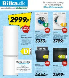 Bilka tilbudsavis – gyldig fra 19.09.2025 | Side: 24 | Produkter: Vaskemaskine, Tørretumbler, Ovn, Opvaskemaskine
