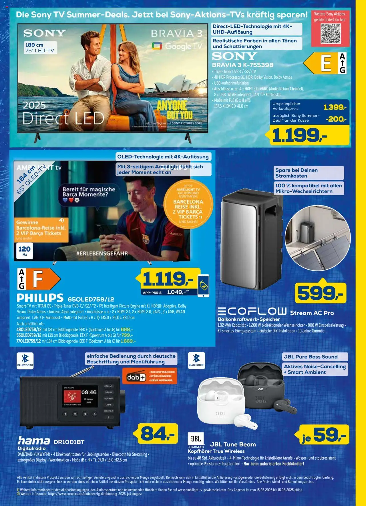 Euronics Prospekt 	 - gültig ab dem 30.07.2025 | Seite: 7