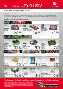 Selgros Gastro Angebote ab 13.04.2026 gültig