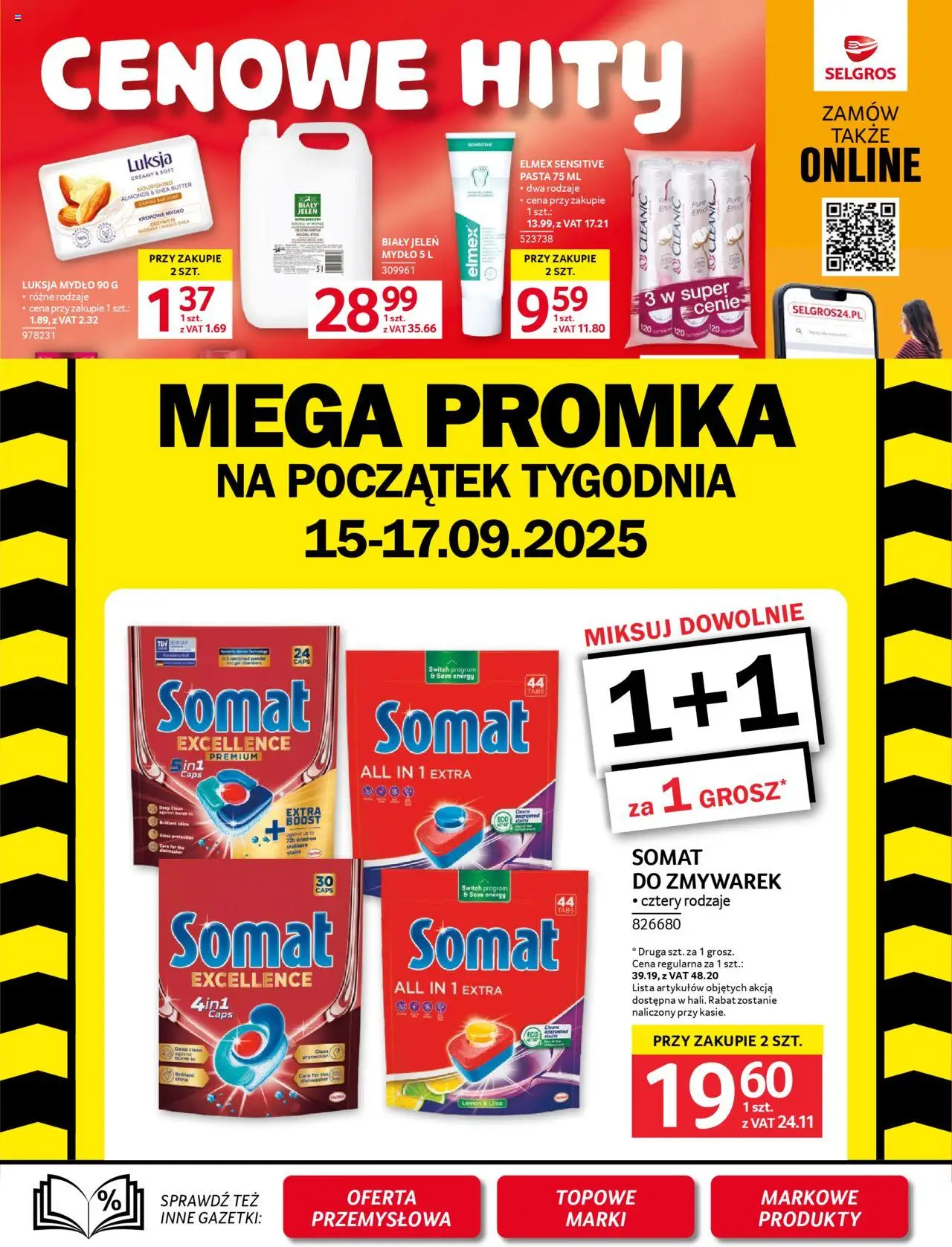Selgros cash&carry Gazetka od 11.09.2025 | Strona: 30 | Produkty: Jeleń, Mydło