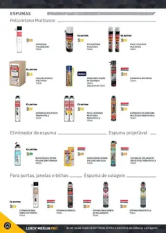 Pré-visualização Leroy Merlin Catálogo válido de 18.11.2024 | Página: 314 | Produtos: Isolamento, Telhas, Portas, Caixa