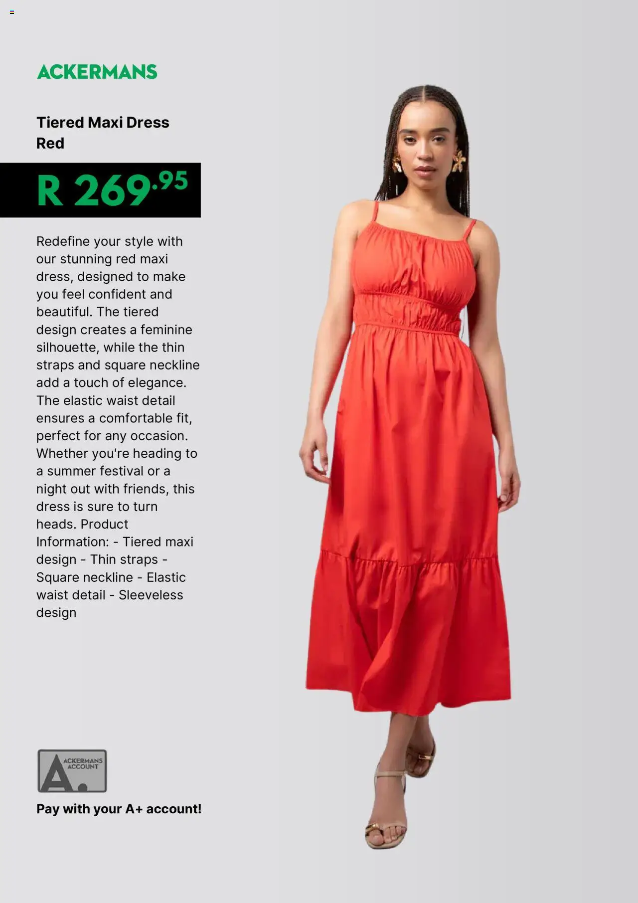 New Ackermans catalogue – valid from 20.09.2025 | Page: 3 | Products: Dress