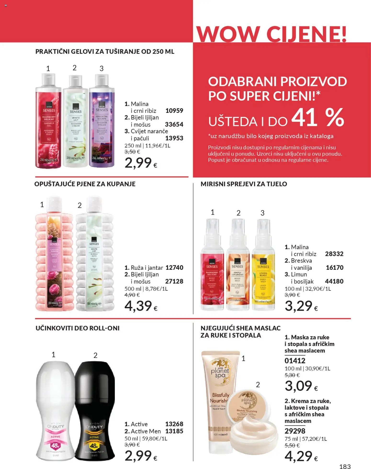 Avon katalog | vrijedi od 01.02.2026 | Stranica: 189 | Proizvodi: Maska, Maslac, Krema, Breskva