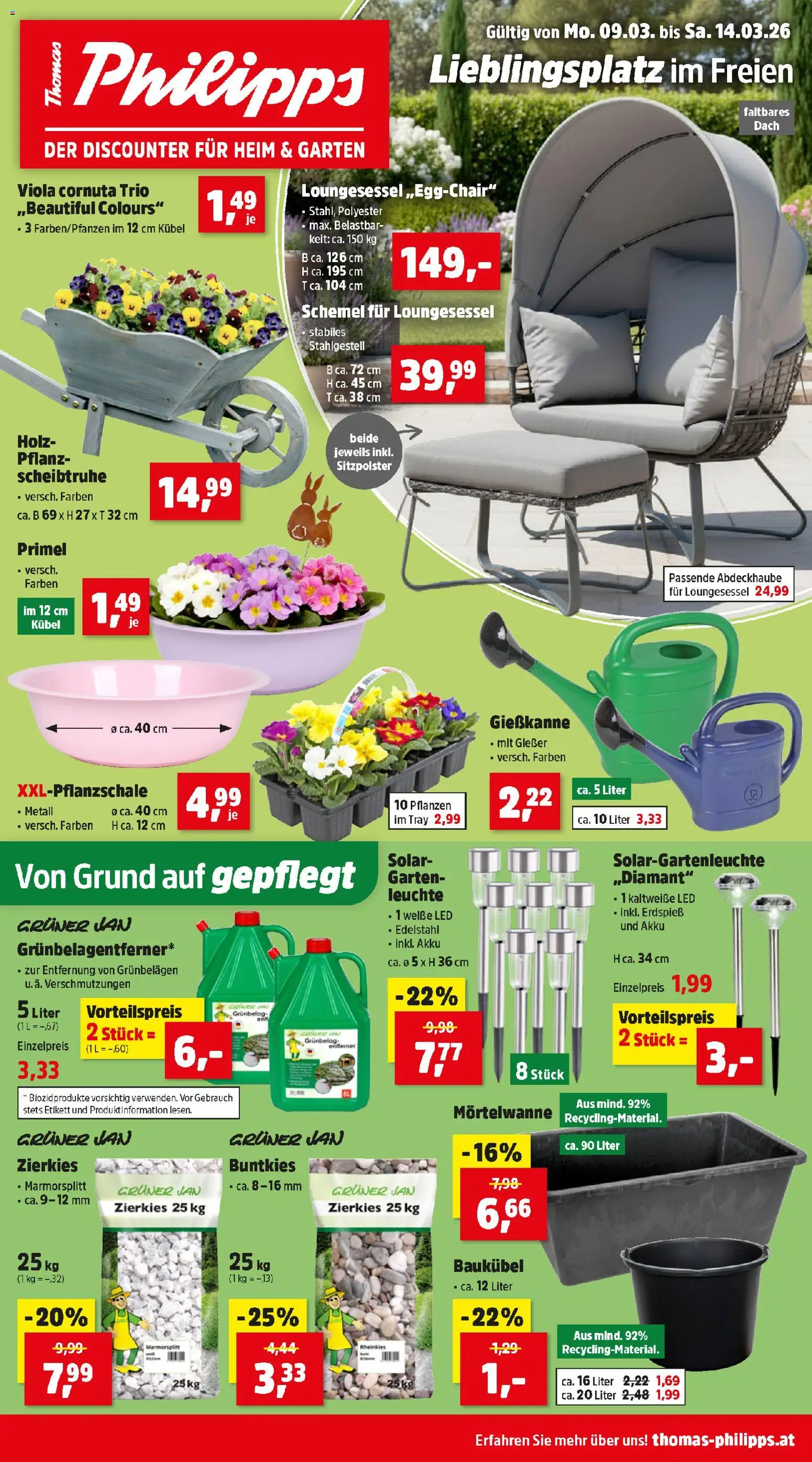 Thomas Philipps Flugblatt gültig ab 09.03.2026 | Seite: 1