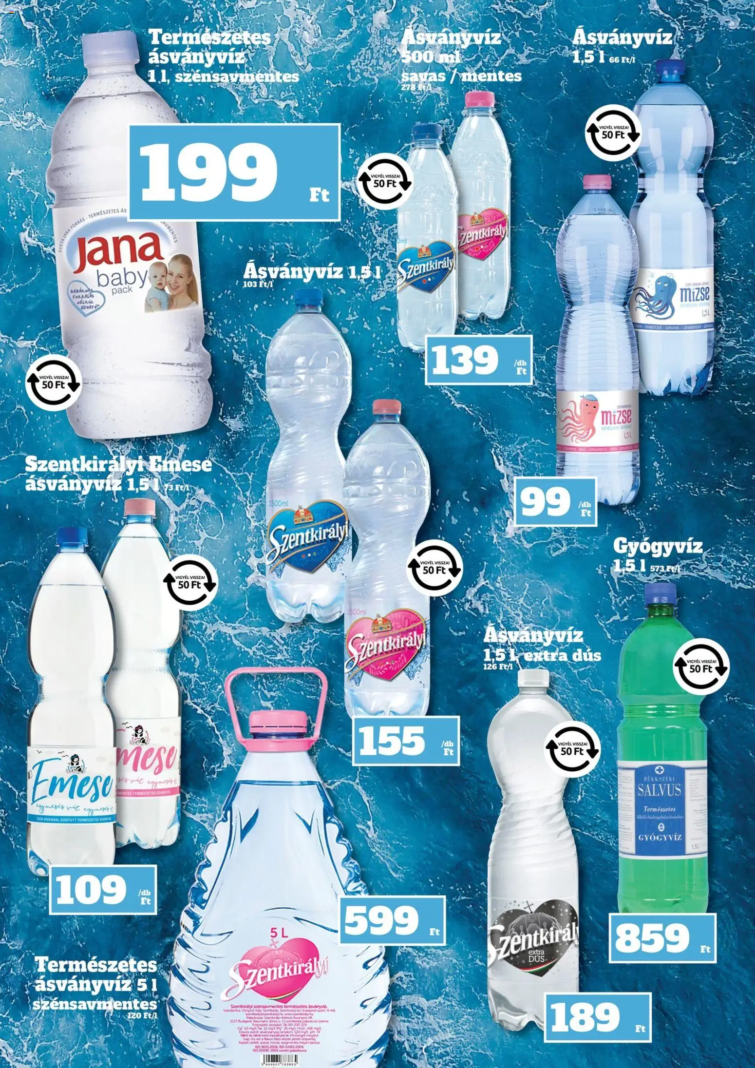 Family Diszkont akciós ujság - amely érvényes a következő dátumtól: 26.02.2026 | Oldal: 10 | Termékek: Szentkirályi ásványvíz, Ásványvíz