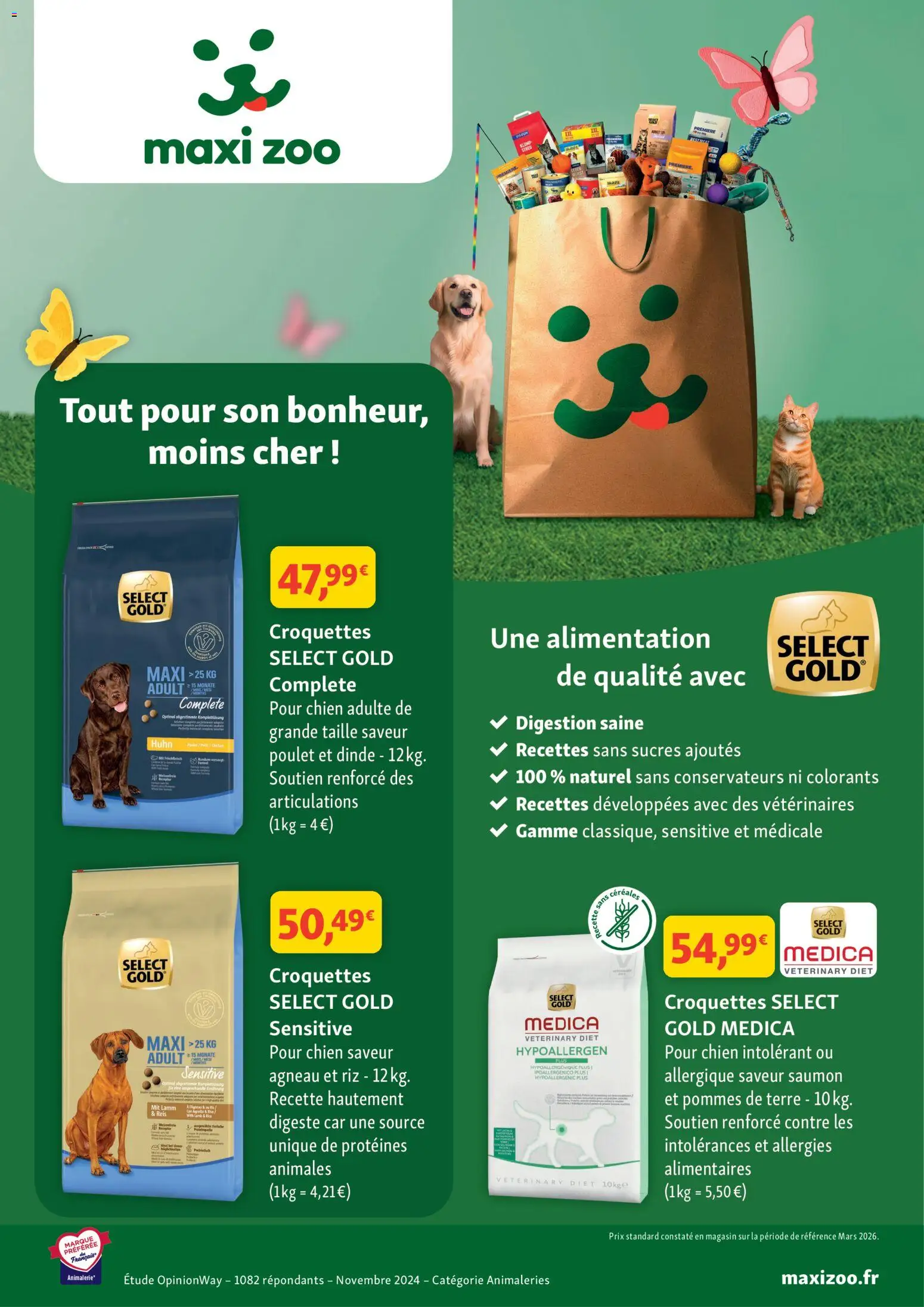 {H1} | Page: 1 | Produits: Agneau, Pommes, Riz, Pommes de terre