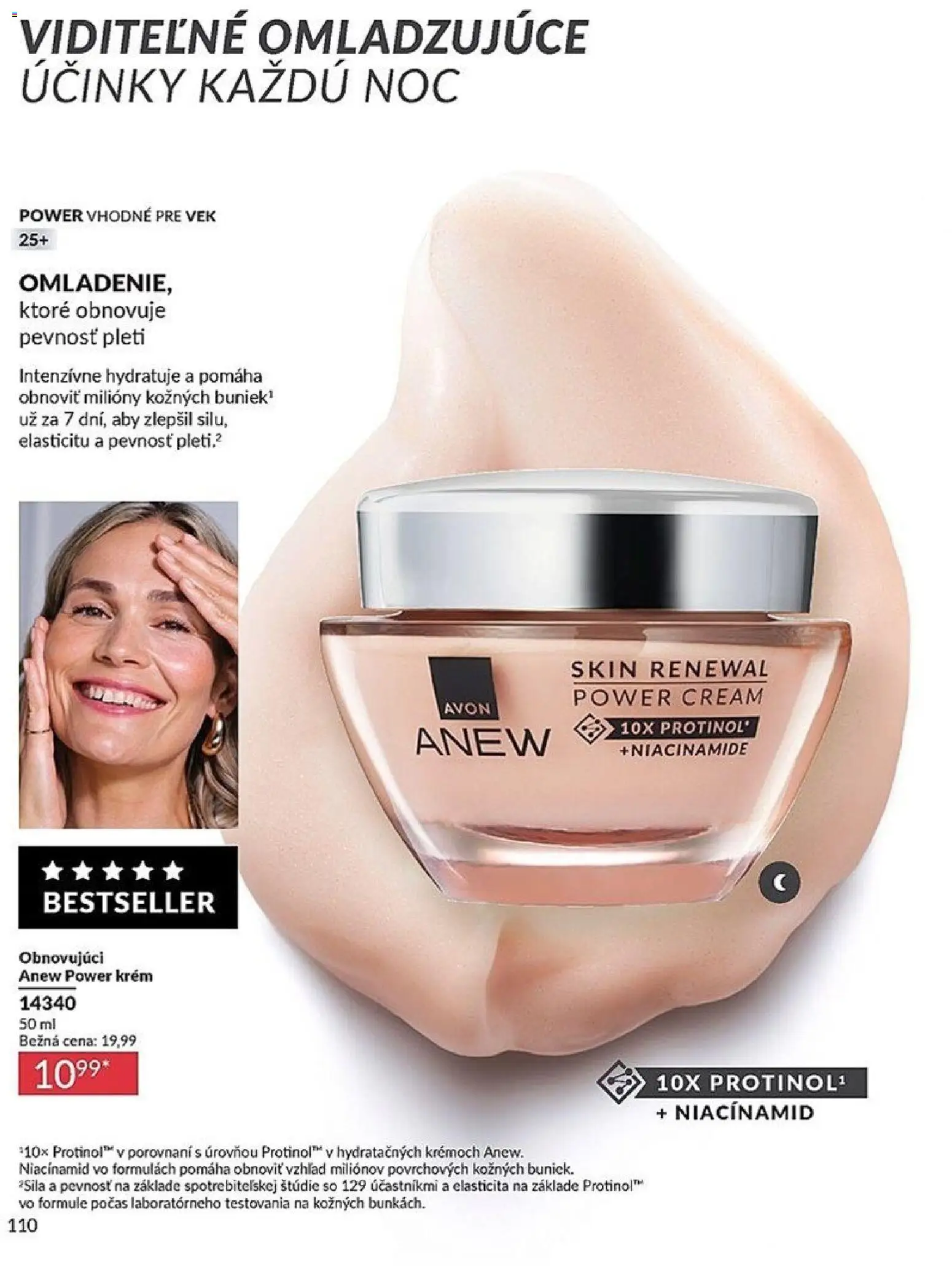 Nové Avon akcie – leták je platný od 01.03.2026 | Strana: 110 | Produkty: Krém