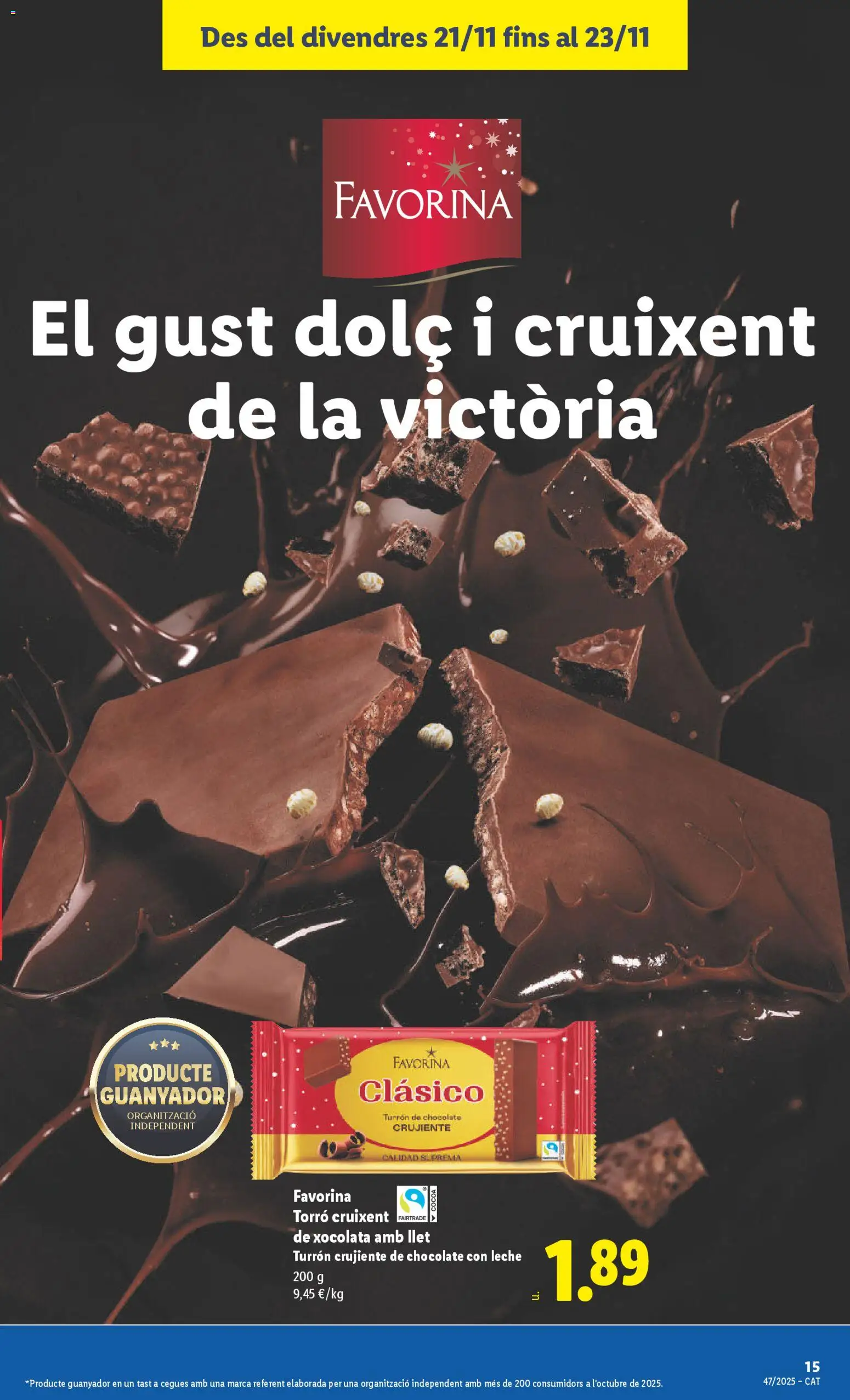 Lidl folleto │ válido desde el 17.11.2025 | Página: 49 | Productos: Leche, Chocolate, Chocolate con leche